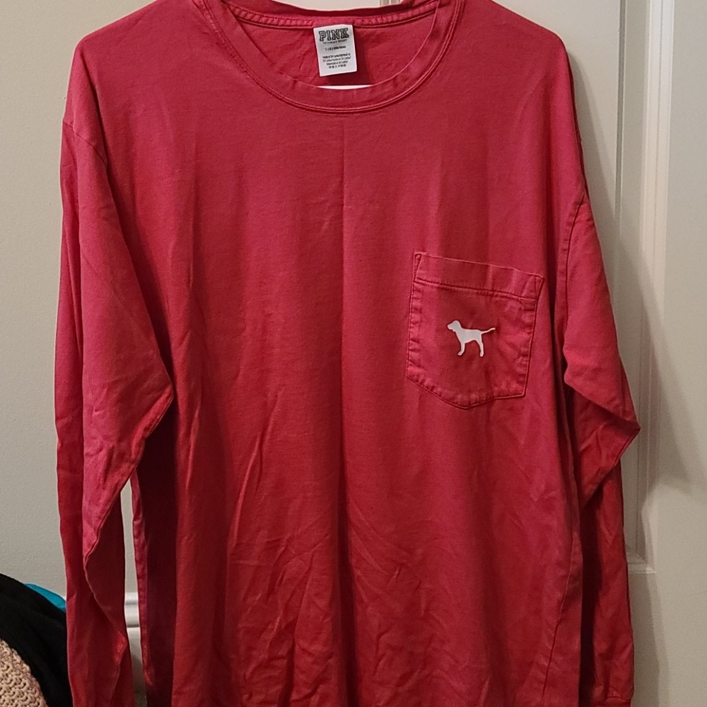 Pink Brand Long Sleeve Shirt
